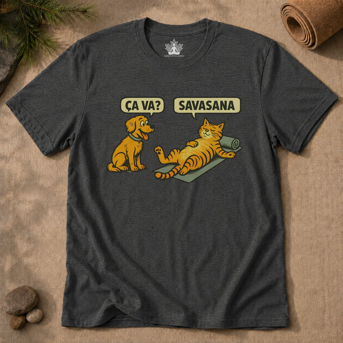 Ça Va French Savasana Tee