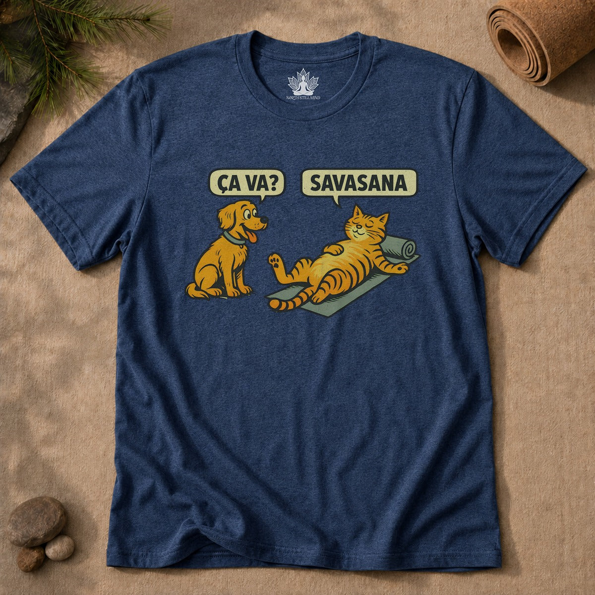 Ça Va French Savasana Tee