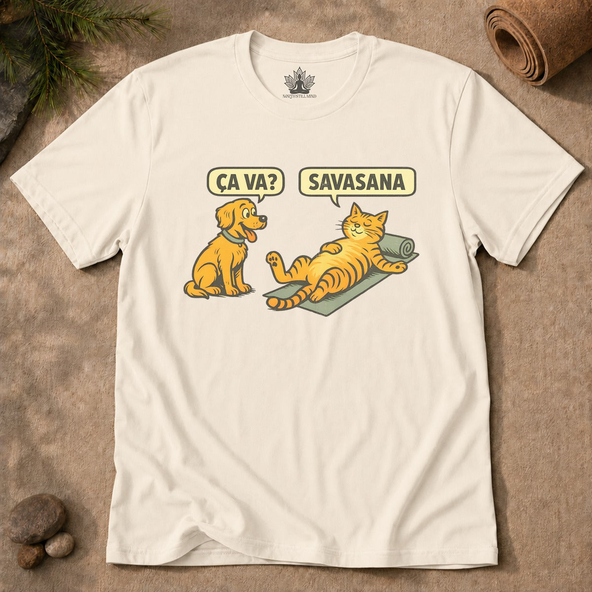 Ça Va French Savasana Tee