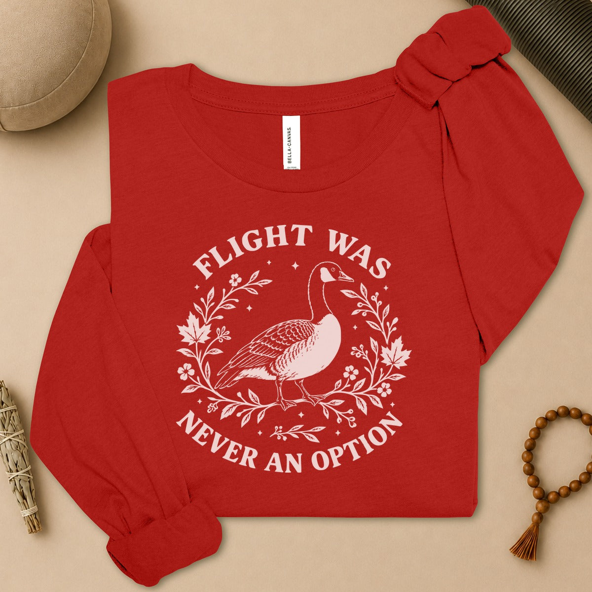 Flight Was Never An Option Long Sleeve Tee