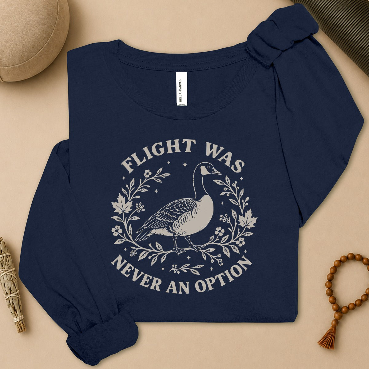 Flight Was Never An Option Long Sleeve Tee