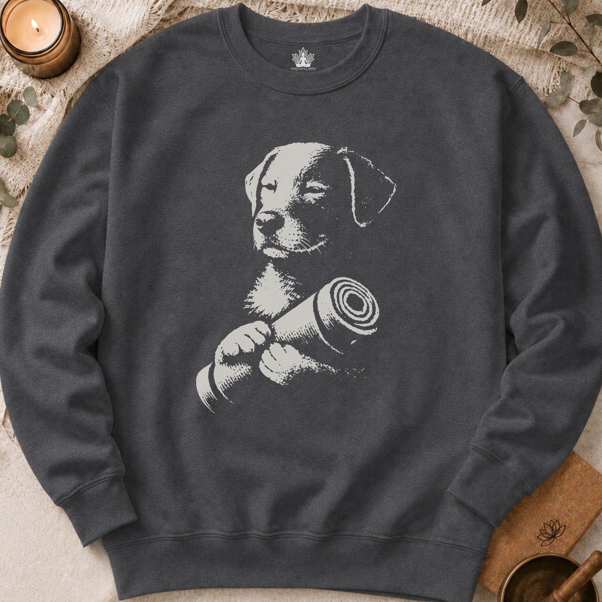 Dog Shadow Art Sweatshirt