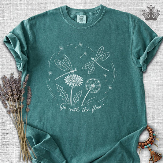 Dragonflies Go With The Flow Comfort Colors® Tee