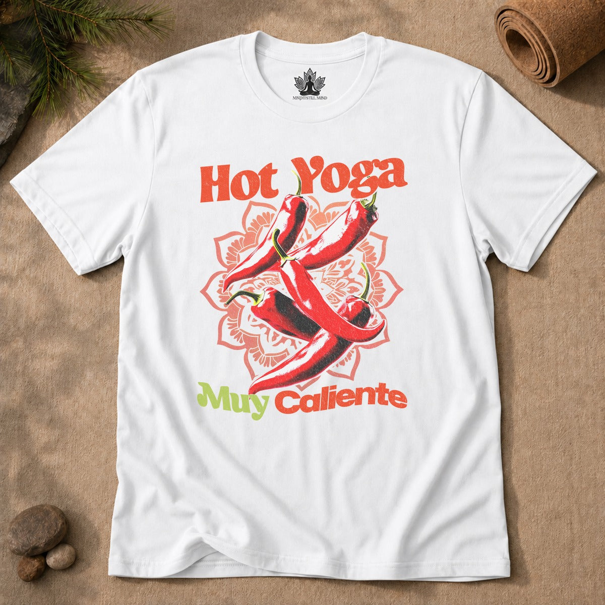 Hot Yoga Chili Pepper – Muy Caliente Men Tee