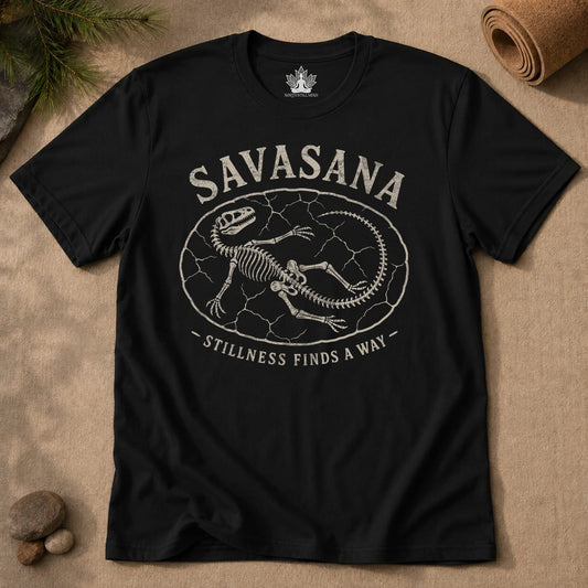 Printify T-Shirt Stillness Finds A Way Men Tee Stillness Finds A Way Men Tee