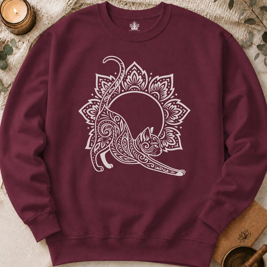 Cat & Mandala Sweatshirt