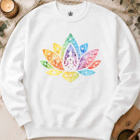 Rainbow Lotus Sweatshirt