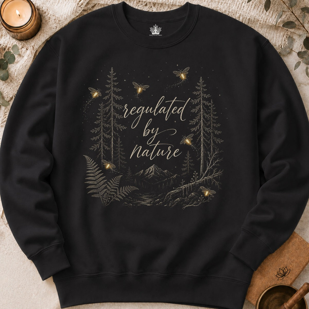 Regulated By Nature Fireflies Sweatshirt