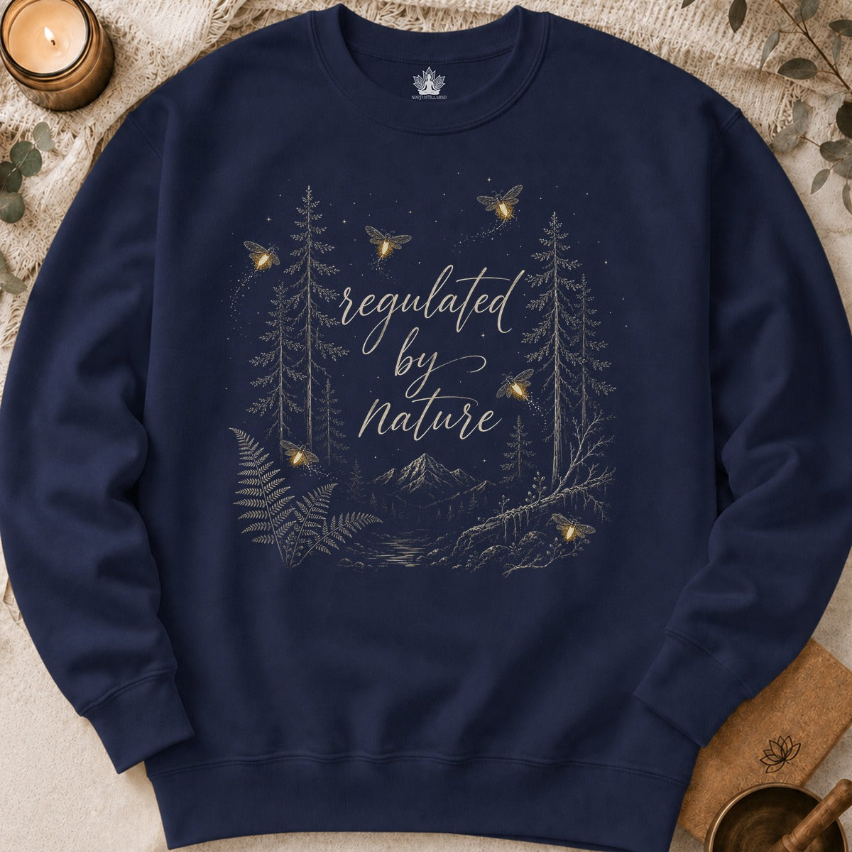 Regulated By Nature Fireflies Sweatshirt