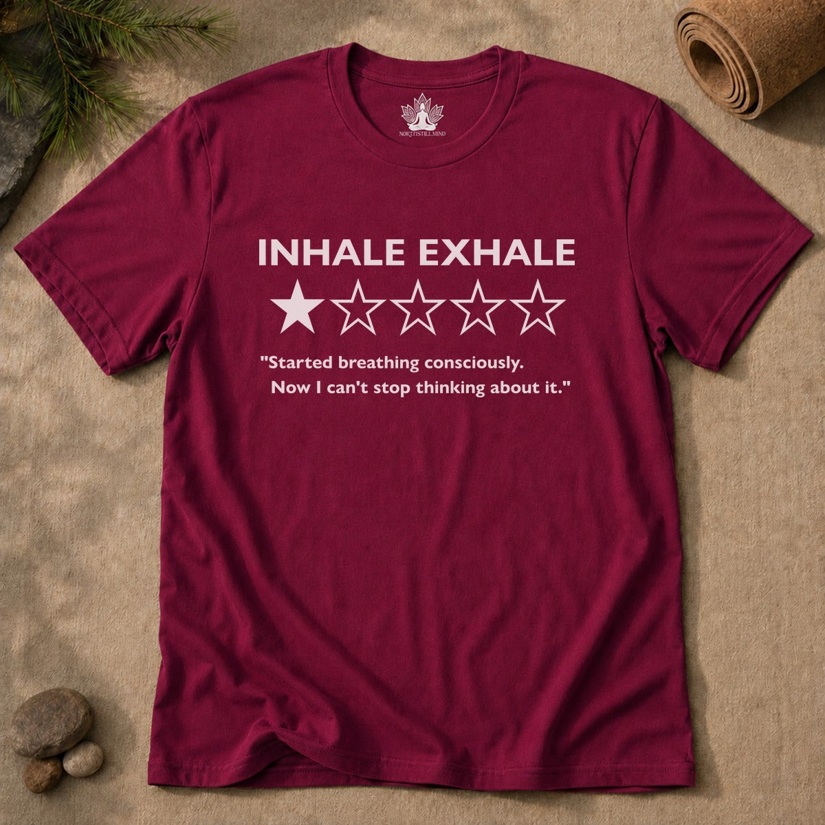 Inhale Exhale Review Tee
