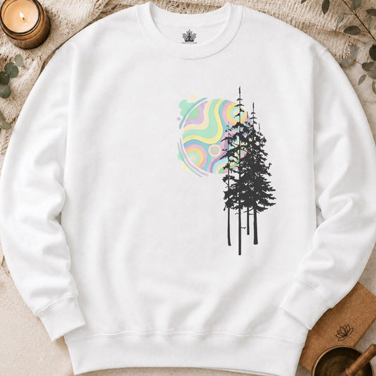 Summer Forest Moon Sweatshirt