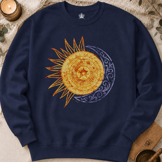 Yin Yang Sun & Moon Sweatshirt