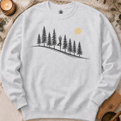 Forest Tree Pose Sweatshirt