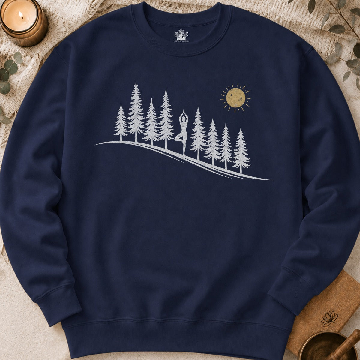 Forest Tree Pose Sweatshirt