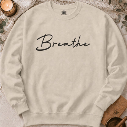 Sweat-shirt Cozy Breathe - Imprimé mandala au dos