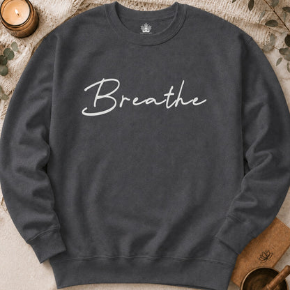 Sweat-shirt Cozy Breathe - Imprimé mandala au dos