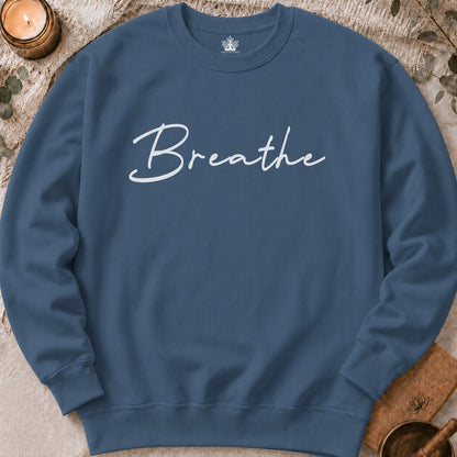 Sweat-shirt Cozy Breathe - Imprimé mandala au dos