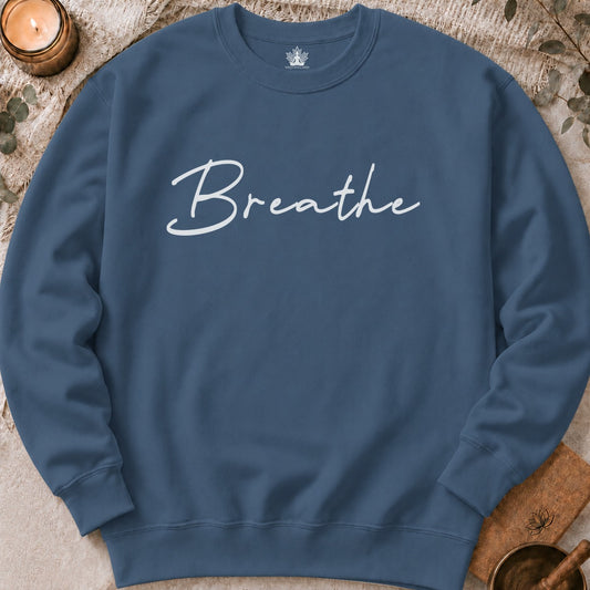 Sweat-shirt Cozy Breathe - Imprimé mandala au dos