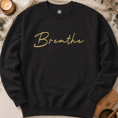 Sweat-shirt Cozy Breathe - Imprimé mandala au dos
